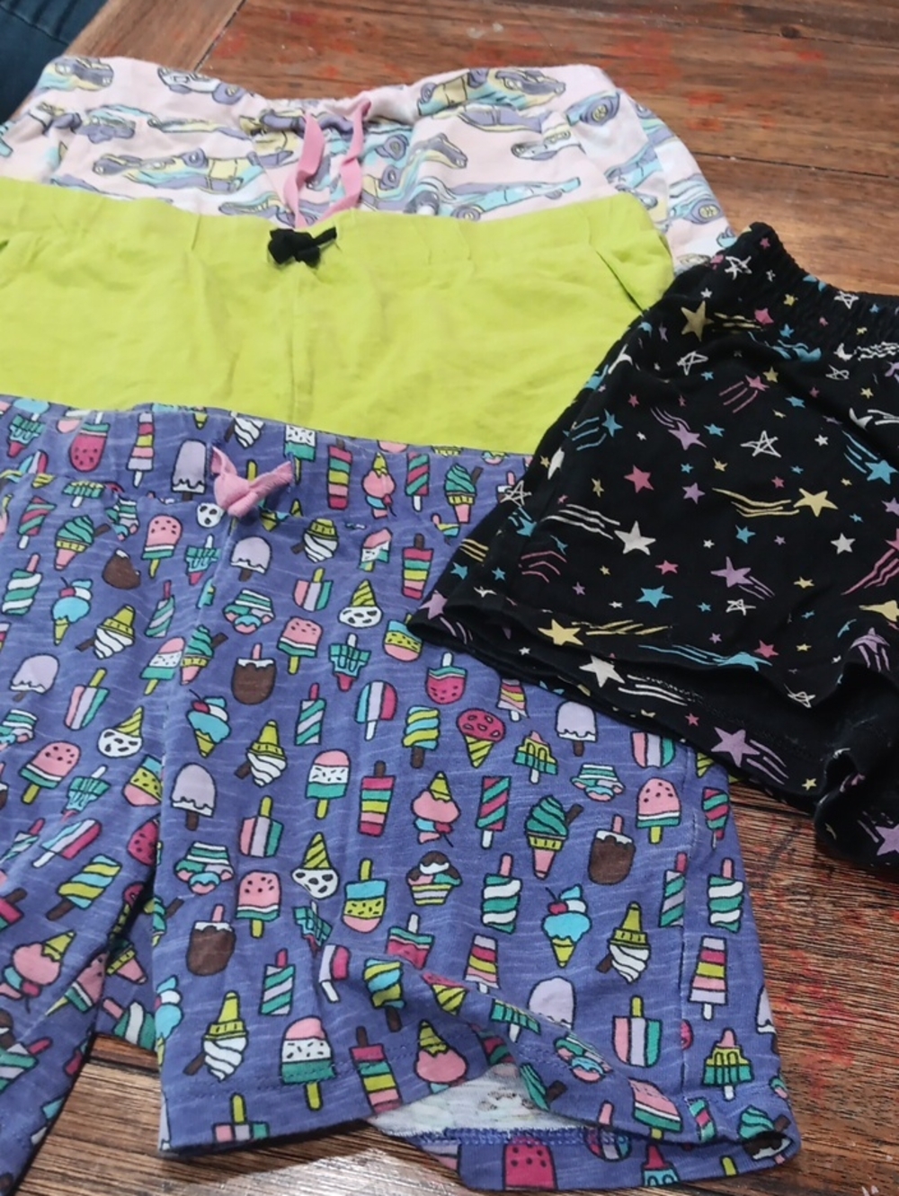 Spotted Zebra And Wonder Nation Girls Shorts Bundle.